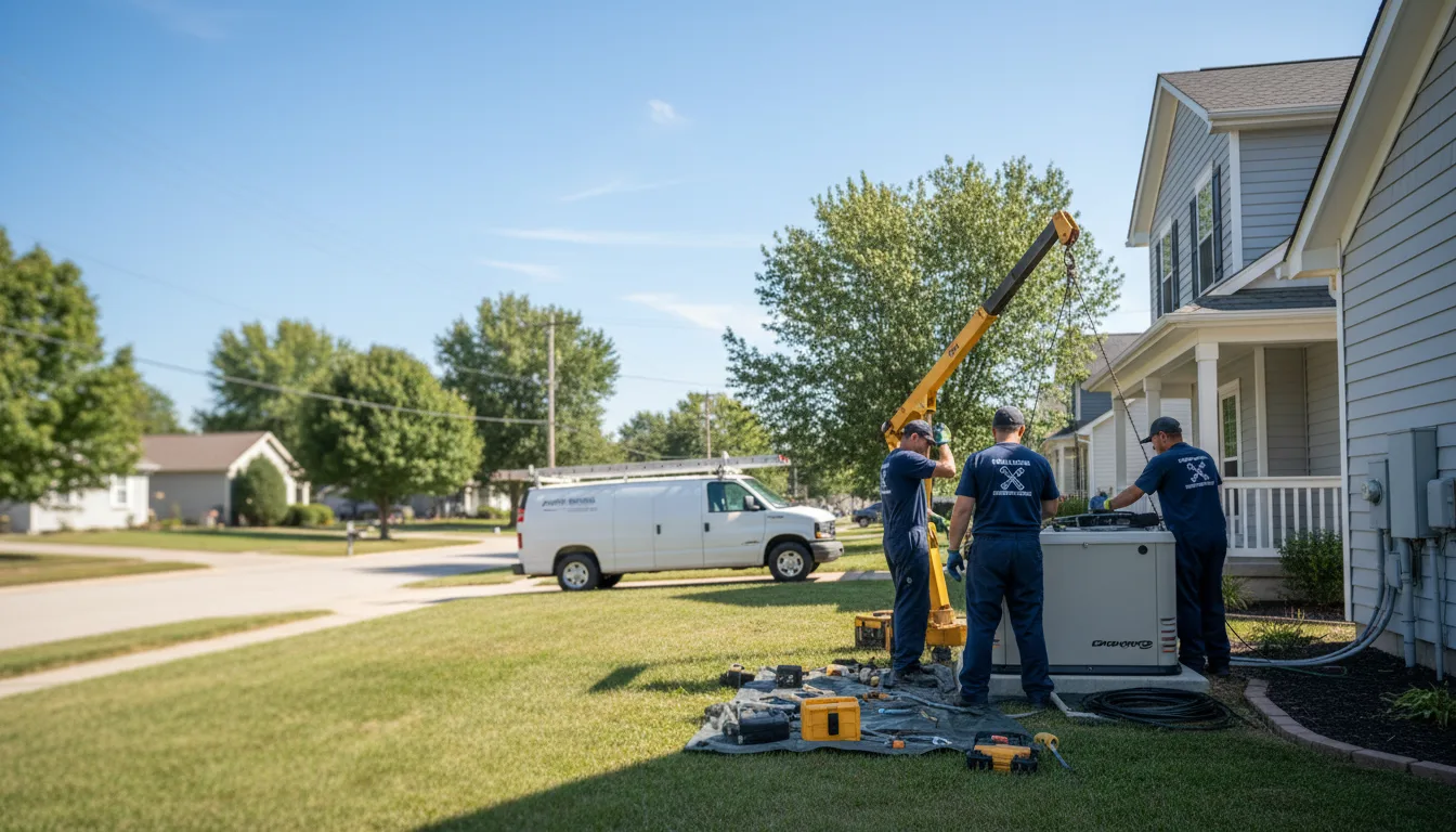 Generator Installation in Brookeland, TX near me